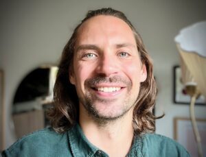 Porträtt på Christoffer Hiding